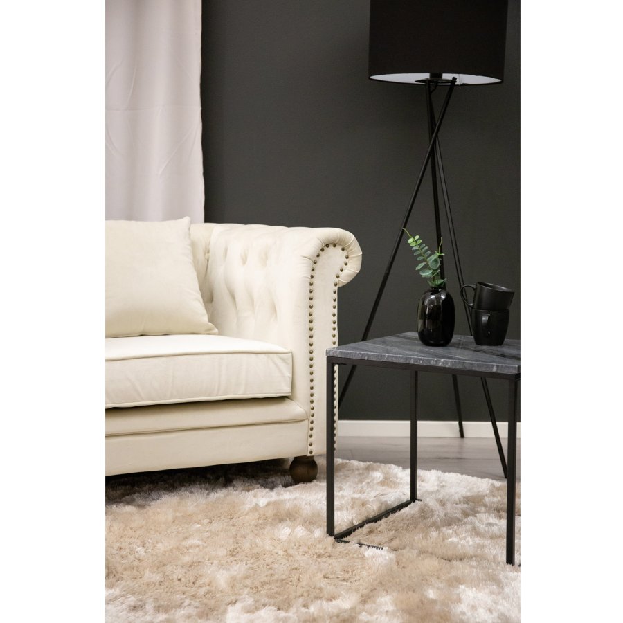 VENTURE DESIGN Shiva Shaggy gulvtppe - champagne polyester og bomuld (200)