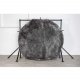 VENTURE DESIGN Shiva Shaggy gulvtppe - gr polyester og bomuld (200)