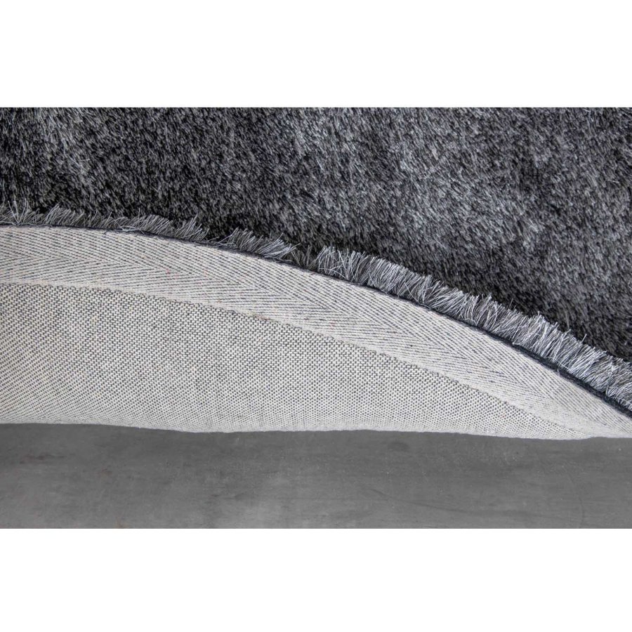 VENTURE DESIGN Shiva Shaggy gulvtppe - gr polyester og bomuld (200)