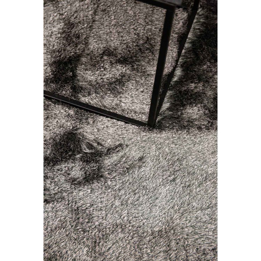 VENTURE DESIGN Shiva Shaggy gulvtppe - gr polyester og bomuld (200)