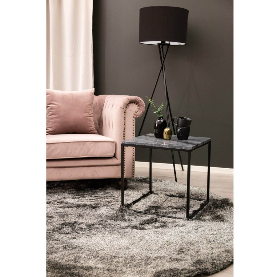 VENTURE DESIGN Shiva Shaggy gulvtppe - gr polyester og bomuld (200)