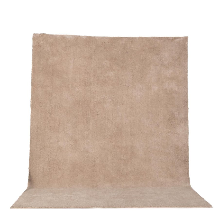 VENTURE DESIGN Undra gulvtppe - beige viskose (170x240)