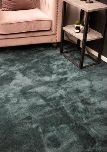 VENTURE DESIGN Undra gulvtppe - grn viskose (200x300)