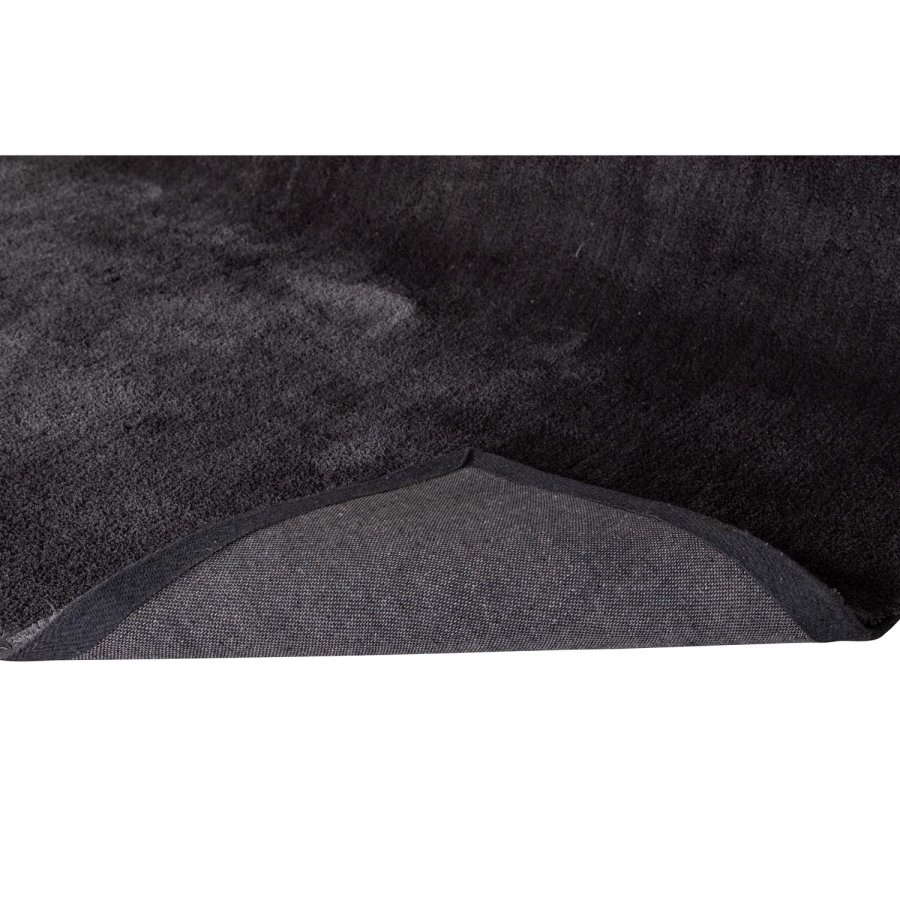 VENTURE DESIGN Undra gulvtppe - mrkegr viskose (200x300)