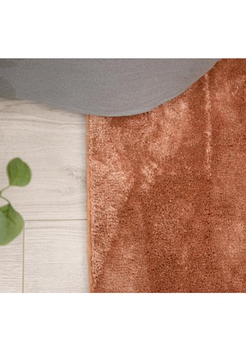 VENTURE DESIGN Undra gulvtppe - dusty pink viskose (200x300)