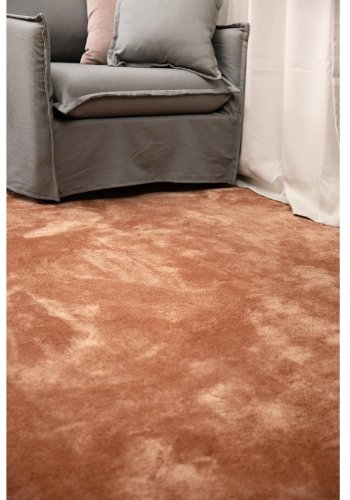 VENTURE DESIGN Undra gulvtppe - dusty pink viskose (200x300)