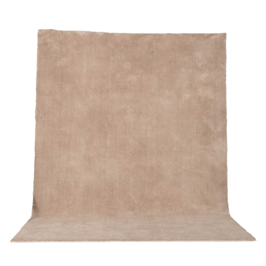 VENTURE DESIGN Undra gulvtppe - beige polyester og bomuld (250x350) 