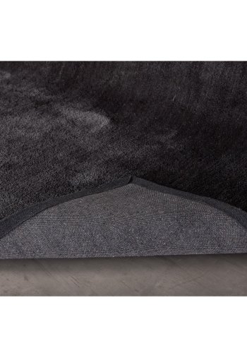 VENTURE DESIGN Undra gulvtppe - mrkegr viskose (250x350) 