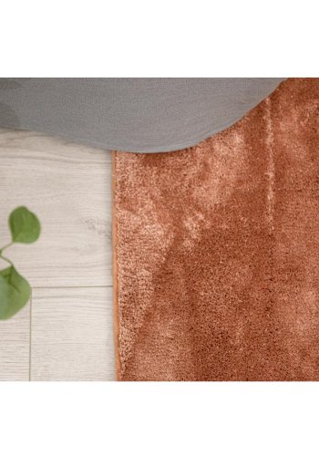 VENTURE DESIGN Undra gulvtppe - dusty pink viskose (250x350) 