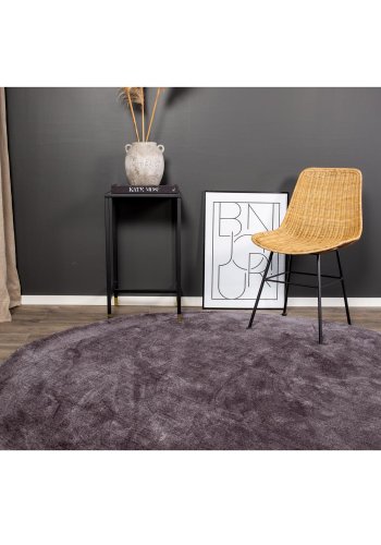 VENTURE DESIGN Undra gulvtppe - mrkegr viskose (200)