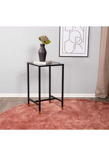 VENTURE DESIGN Undra gulvtppe - dusty pink viskose (200)