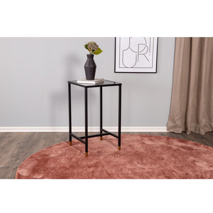 VENTURE DESIGN Undra gulvtppe - dusty pink viskose (200)