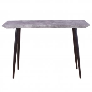 VENTURE DESIGN Edge sidebord - gr cement og metal (110x30)