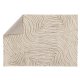 VENTURE DESIGN Melle gulvtppe, rektangulr - elfenben/beige micropolyester (395x295)