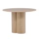 VENTURE DESIGN Olivia spisebord, rund - hvidkalket finér (110)