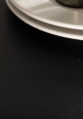 VENTURE DESIGN Brea barbord, rektangulr - sort MDF og sort stl (120x60)