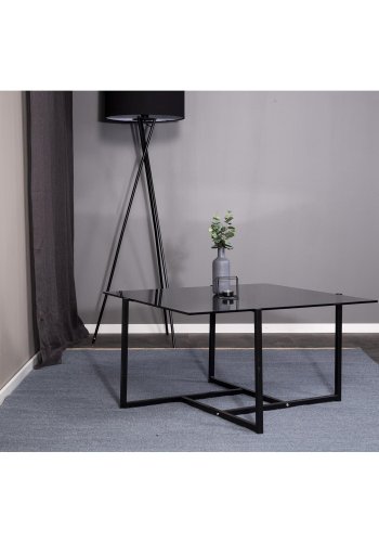 VENTURE DESIGN Jaipur gulvtppe - bl uld og bomuld (170x240)