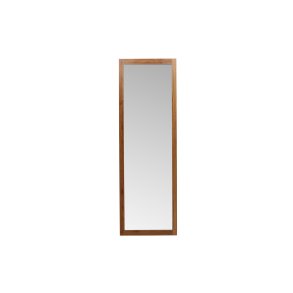 VENTURE DESIGN Sebring gulvspejl, rektangulr - spejlglas og valnd MDF (170x55)