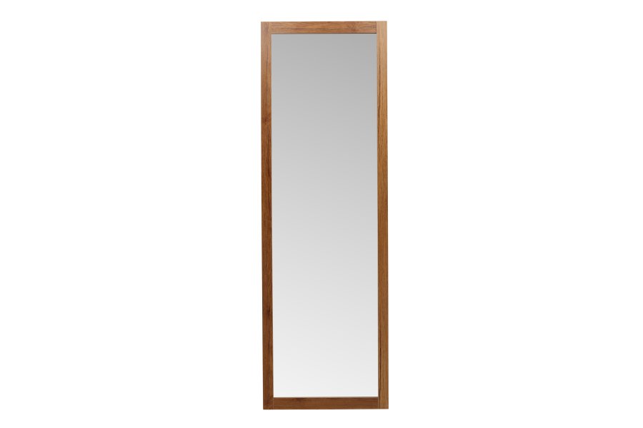 VENTURE DESIGN Sebring gulvspejl, rektangulr - spejlglas og valnd MDF (170x55)
