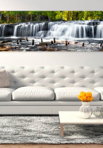 Artgeist billede - Fairytale Waterfall, p lrred 