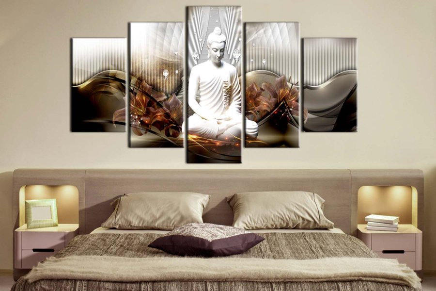 Artgeist billede - Crystal Calm, p lrred, to strrelser