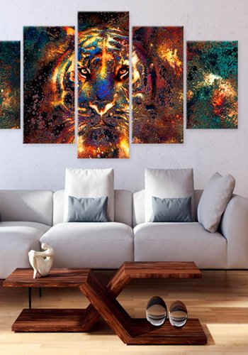 Artgeist billede - Wild Charm, p lrred, to strrelser