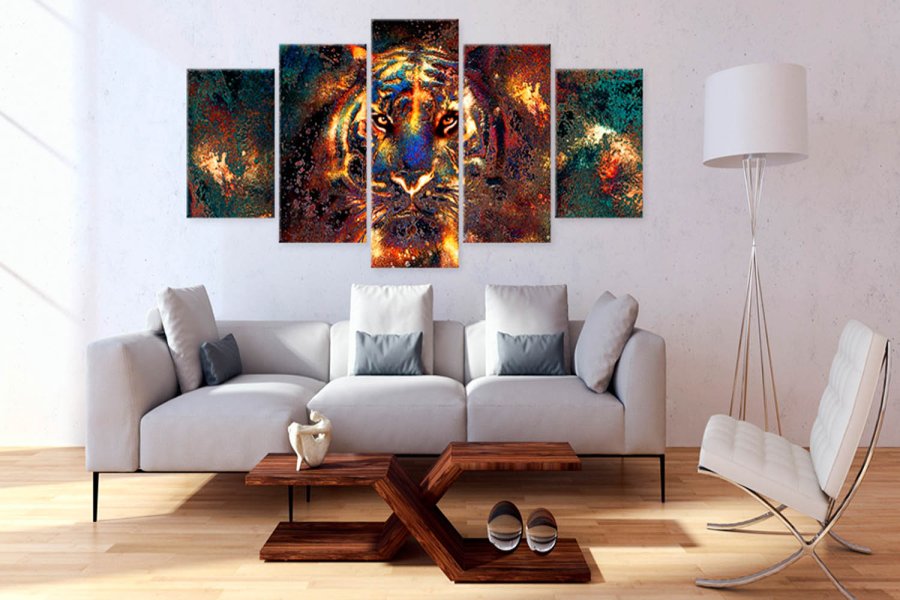 Artgeist billede - Wild Charm, p lrred, to strrelser