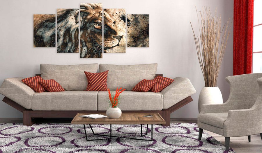 Artgeist billede - Memory of the King, p lrred, to strrelser