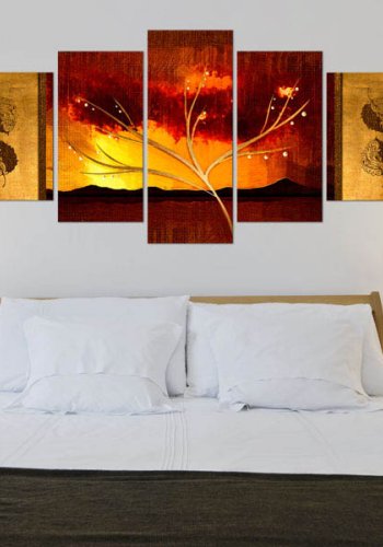 Artgeist billede - Oriental Wind, p lrred, to strrelser