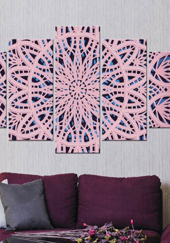 Artgeist billede - Pink Exoticism, p lrred, to strrelser