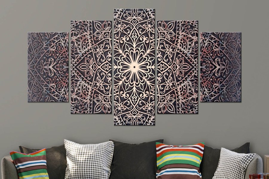 Artgeist billede - Spiritual Finely, p lrred, to strrelser