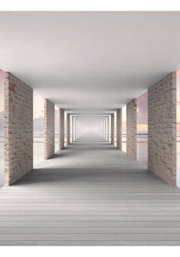 Artgeist fototapet - Walk in the Sky, mulitfarvet print