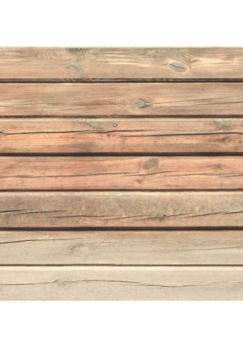 Fototapet fra Artgeist, XXL - Forest Farm, brunt print (280x500)