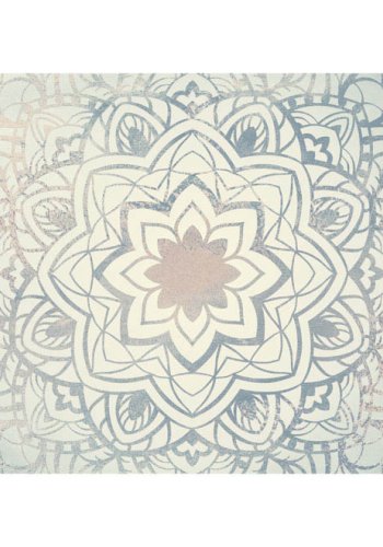 Fototapet fra Artgeist XXL - Winter Mandala, hvidt print (280x500)