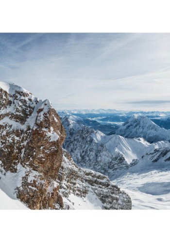 ARTGEIST fototapet XXL - Winter in Zugspitze, 280x500