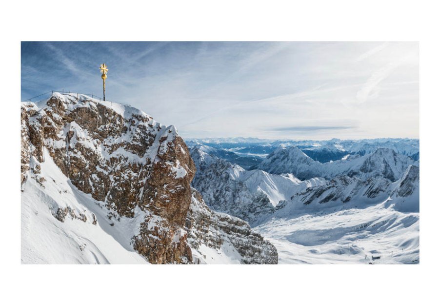 ARTGEIST fototapet XXL - Winter in Zugspitze, 280x500