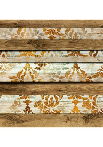 Artgeist fototapet XXL - Wooden Elegance, multifarvet print (280x500)