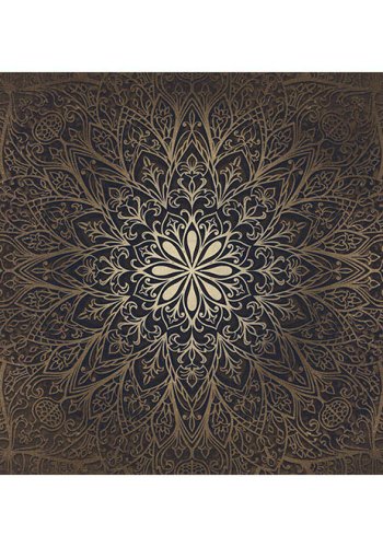 ARTGEIST fototapet - Mandala, guld, stor (Flere strrelser)