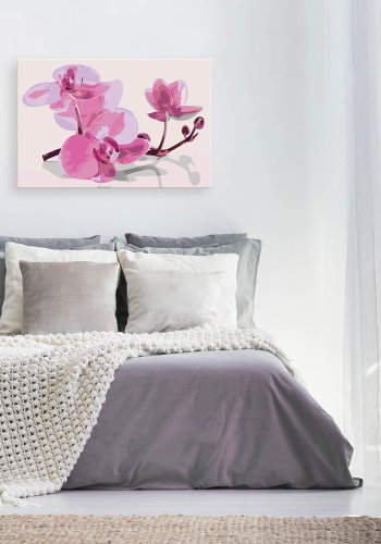 ARTGEIST DIY lrred maleri - Orchid Flowers, Orkidemotiv