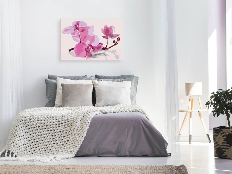 ARTGEIST DIY lrred maleri - Orchid Flowers, Orkidemotiv