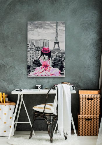 ARTGEIST DIY lrred maleri - Eiffel Tower View