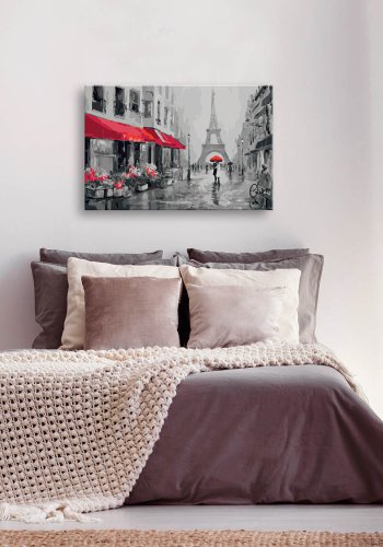 ARTGEIST DIY lrred maleri - Rainy Paris 