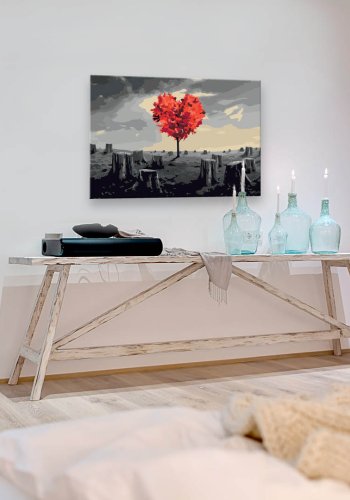 ARTGEIST DIY lrred maleri - Heart-Shaped Tree