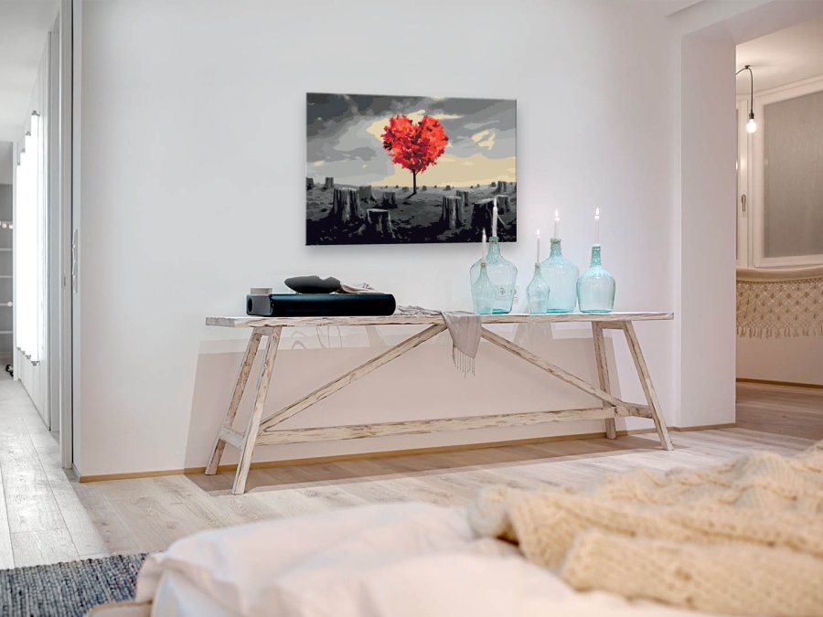 ARTGEIST DIY lrred maleri - Heart-Shaped Tree