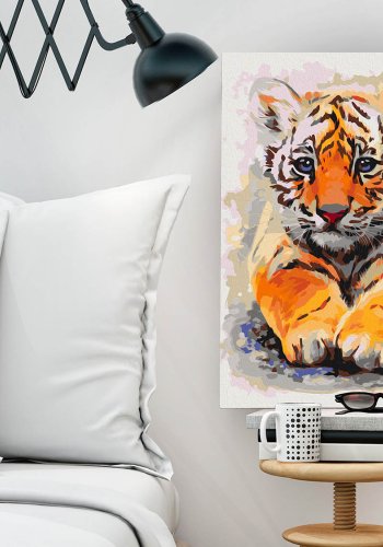 ARTGEIST DIY lrred maleri - Baby Tiger
