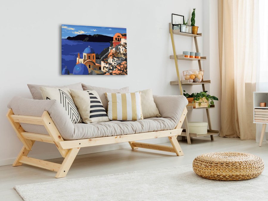 ARTGEIST DIY lrred maleri - Santorini 