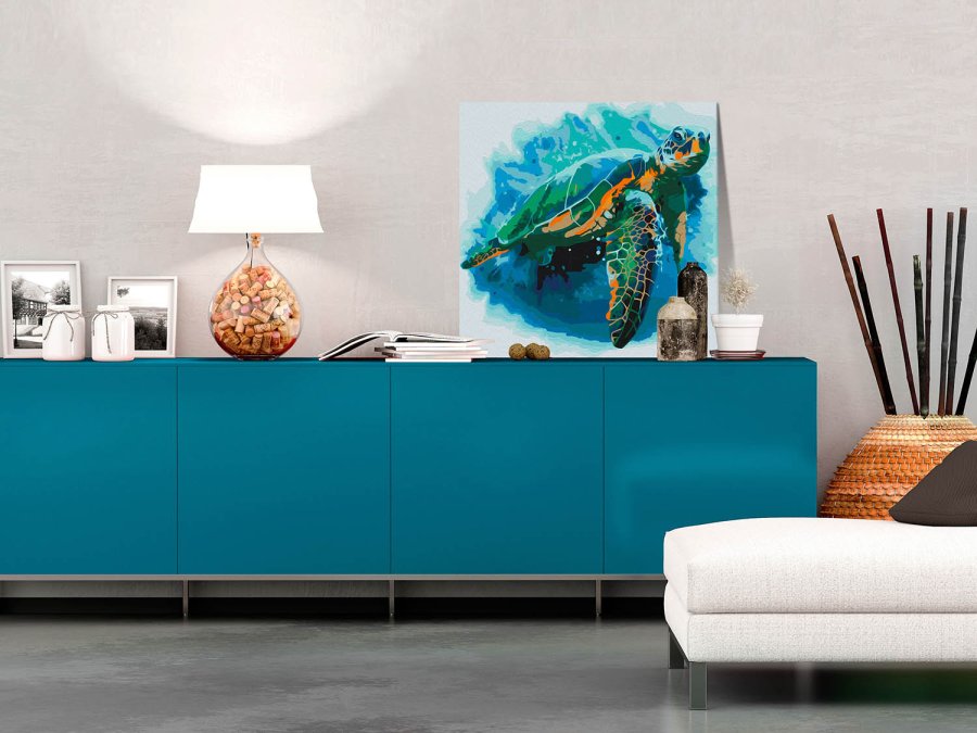 ARTGEIST DIY lrred maleri - Turtle