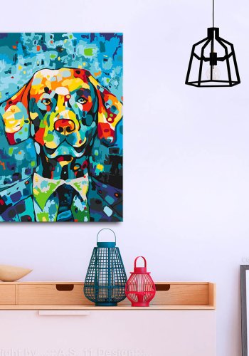 ARTGEIST DIY lrred maleri - Dog Portrait