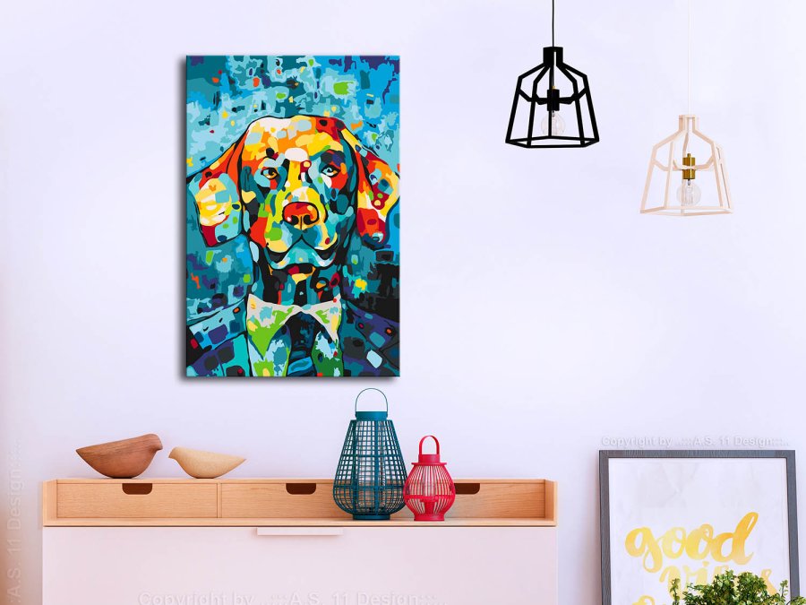 ARTGEIST DIY lrred maleri - Dog Portrait