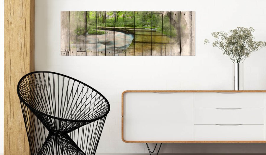 Artgeist billede -  The River of Memories, p lrred